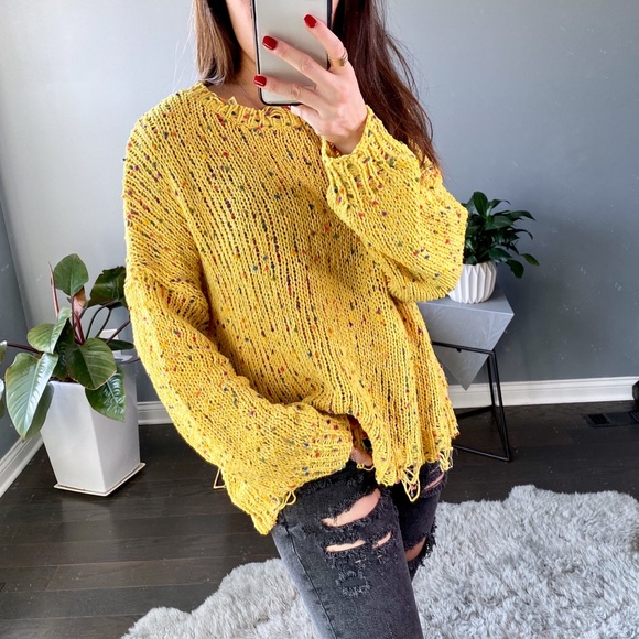 ◾️Willow Confetti Knit Sweater Bumble - Picture 6 of 7